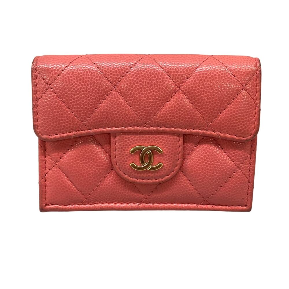 Chanel Matelasse Double-hook Wallet AP0230